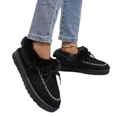 Moccasini îmblăniți Winter Soft