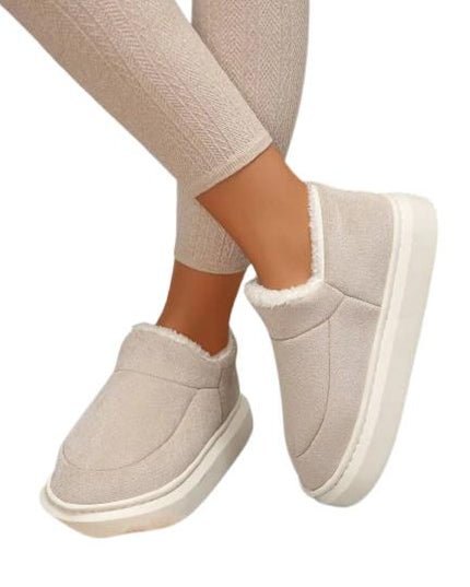 Incaltari cu blana Gray