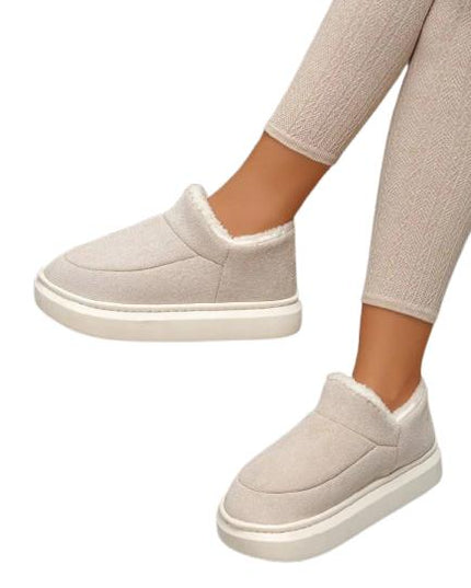 Incaltari cu blana Gray