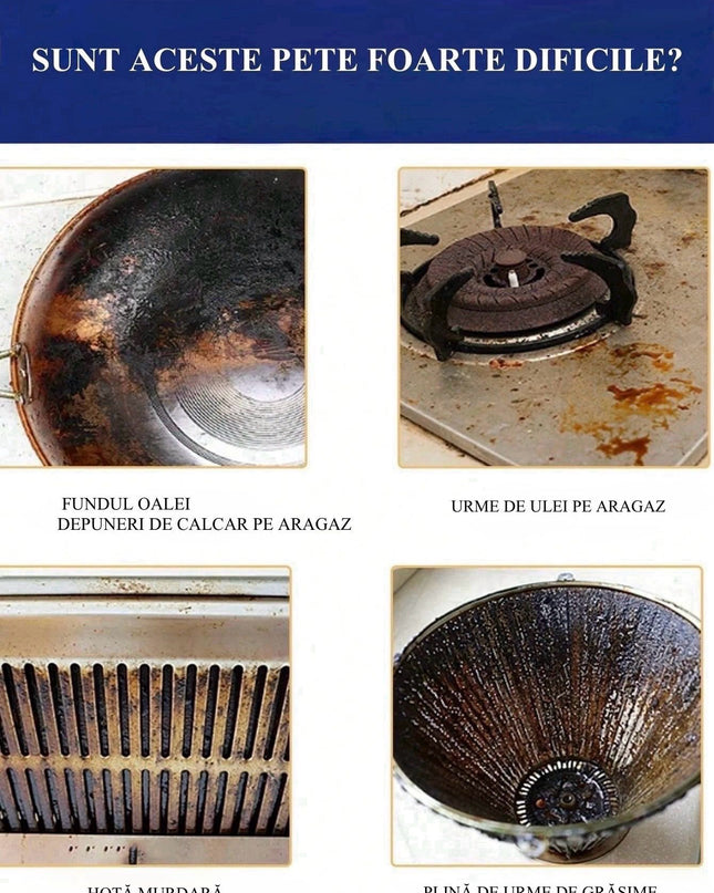 Pastă de curățare multifuncțională pentru bucătărie