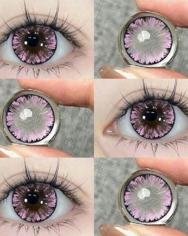 Lentile De Contact Roz Safir Pink