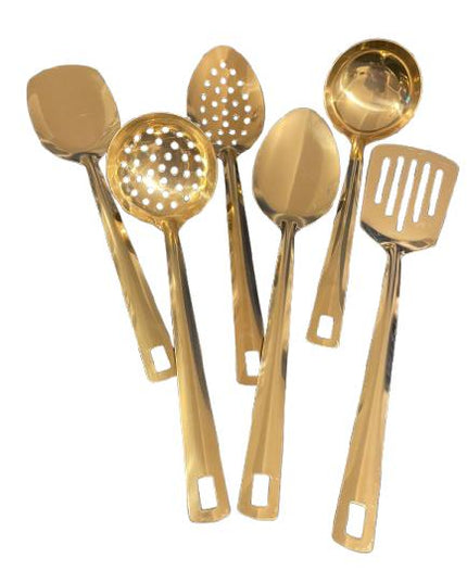 Set ustensile de gătit aurii